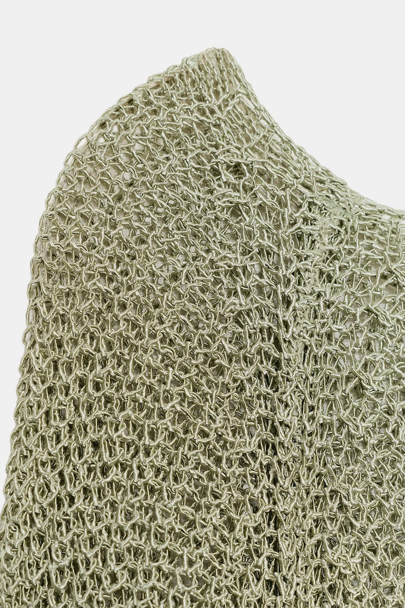 PULL EN MAILLE AJOURÉ