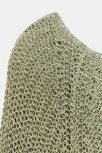 PULL EN MAILLE AJOURÉ
