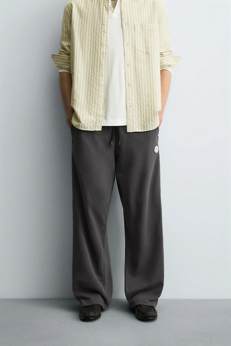 PANTALON COUPE DÉCONTRACTÉE COLOR BLOCK
