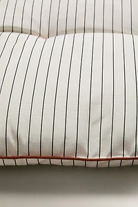 STRIPED OUTDOOR LOUNGER TOPPER