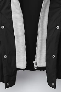 HOODED QUILTED JACKET