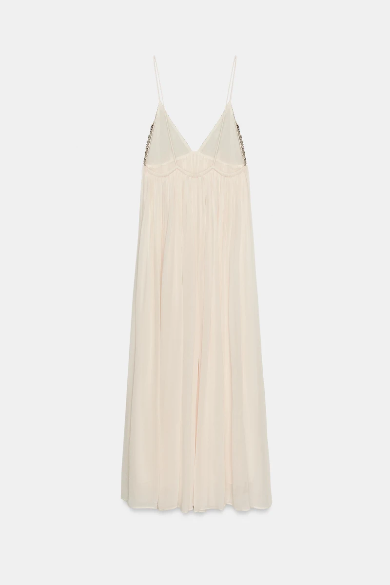 ZW COLLECTION BEADED MIDI DRESS