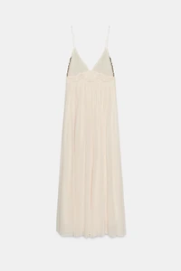 ZW COLLECTION BEADED MIDI DRESS