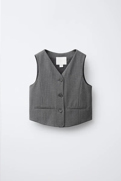 GILET À RAYURES TENNIS