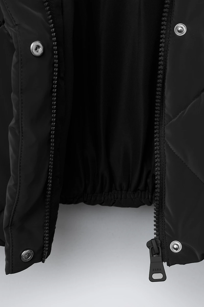 RUBBERIZED PUFFER JACKET