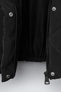 RUBBERIZED PUFFER JACKET
