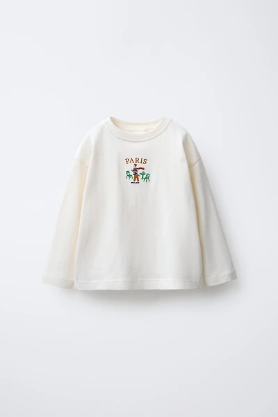 EMBROIDERED T-SHIRT