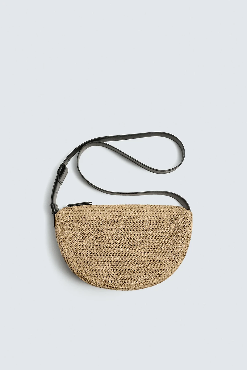 WOVEN SHOULDER BAG