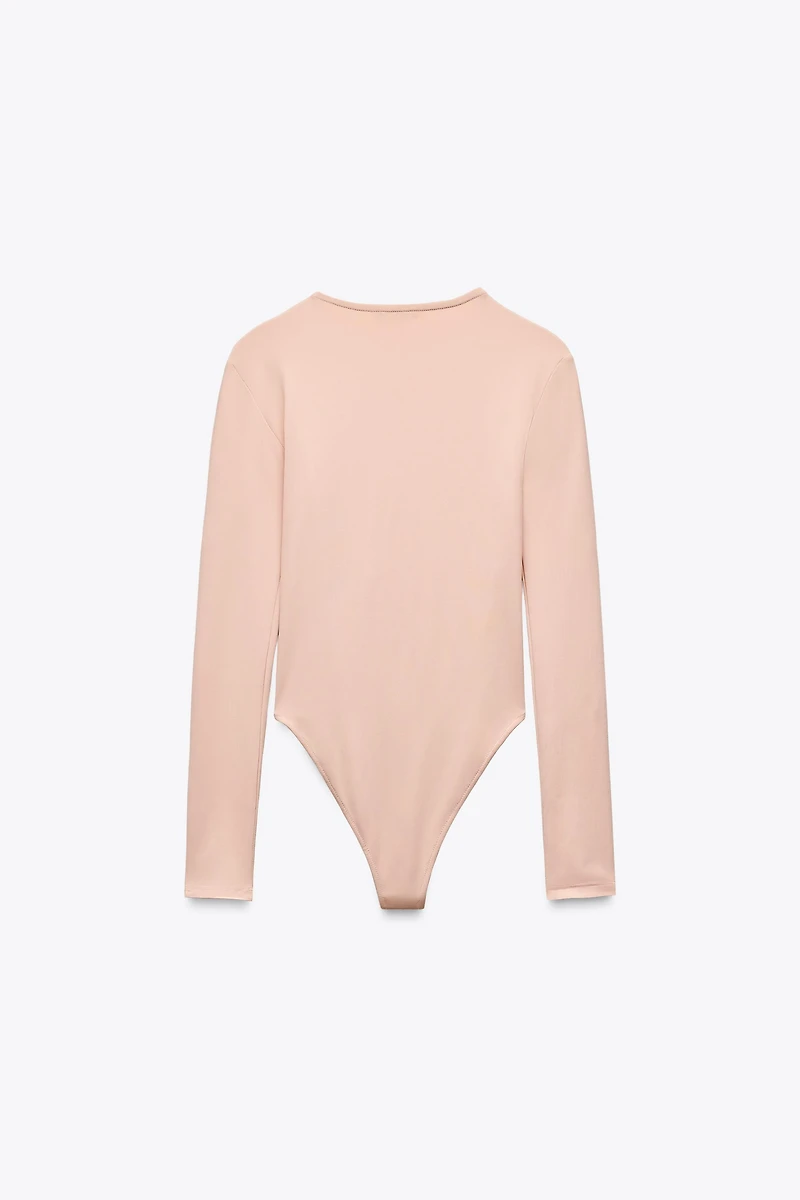 LONG SLEEVE POLYAMIDE BODYSUIT