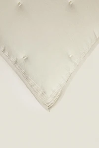 MICROFIBER PILLOW SHAM FOR QUILT