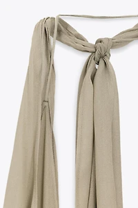 LIMITED EDITION HALTER VOLUME LONG DRESS