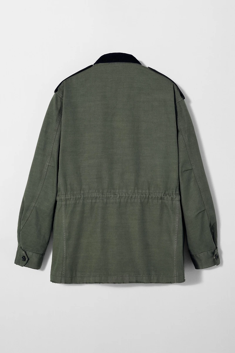 WASHED PARKA BOBBY GILLESPIE X ZARA