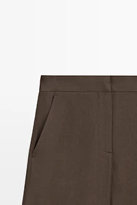 Flowing linen trousers