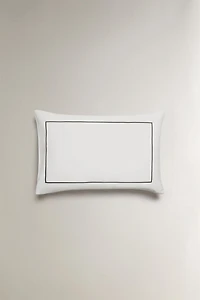 SATEEN PILLOWCASE WITH TRIM