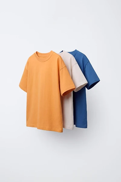 THREE-PACK OF BASIC T-SHIRTS