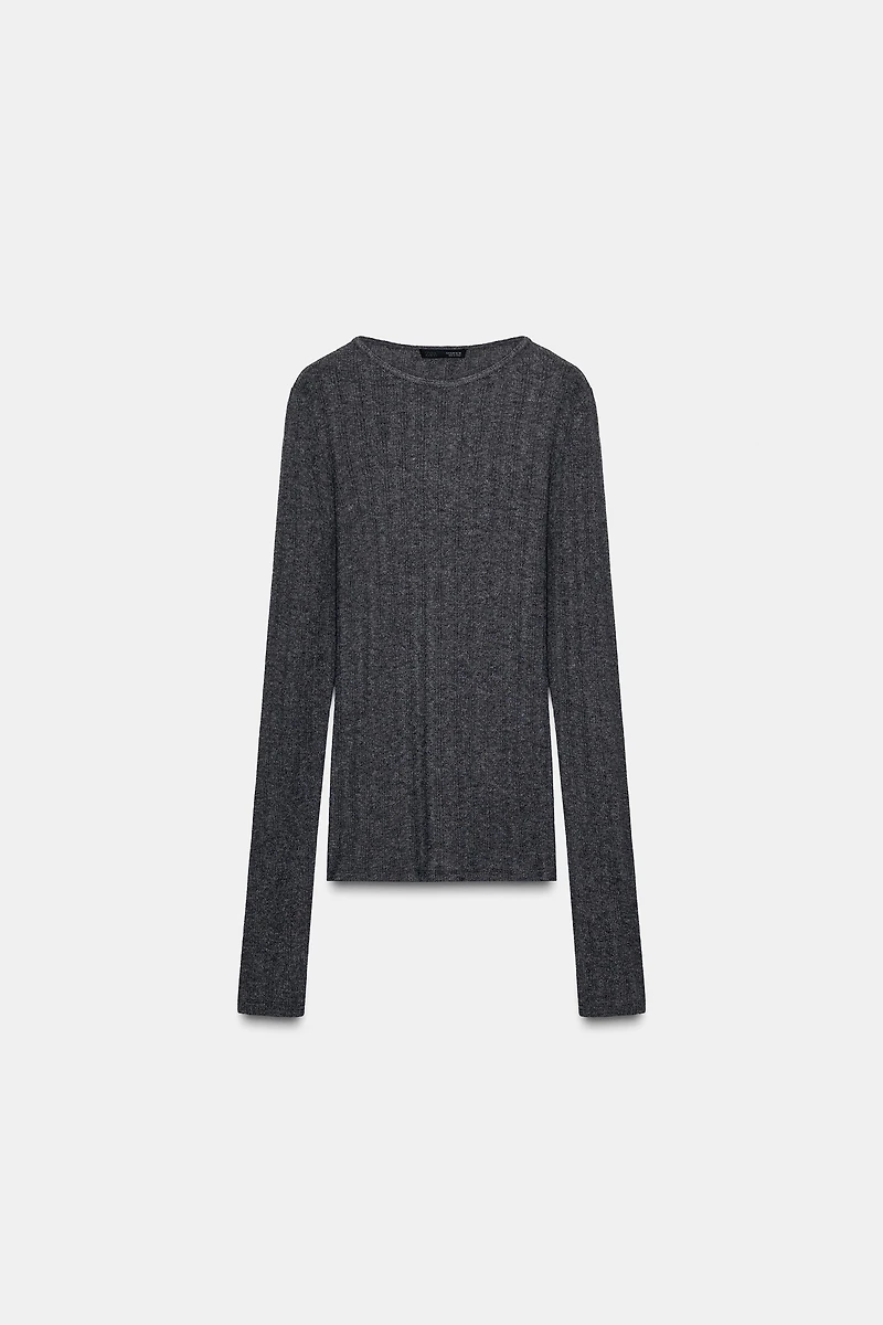 T-SHIRT SOFT CÔTELÉ