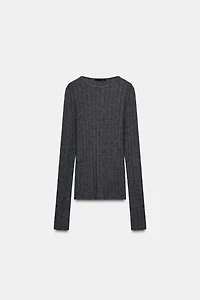 T-SHIRT SOFT CÔTELÉ