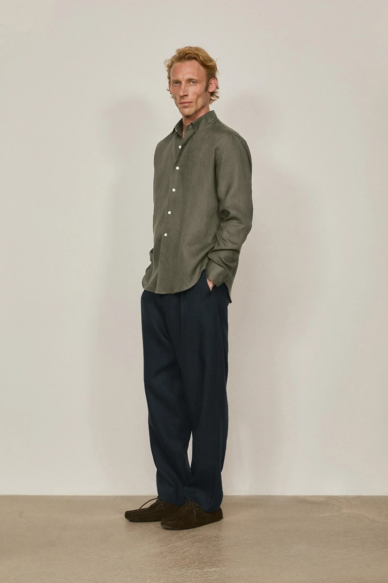 Extra fine 100% linen shirt - LIMITED EDITION