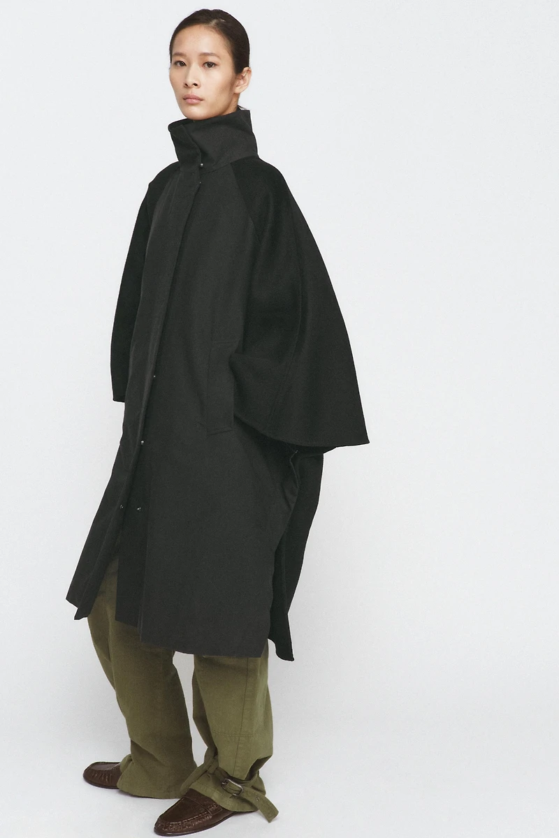 CAPE COMBINÉE AVEC LAINE ZW COLLECTION ÉDITION LIMITÉE