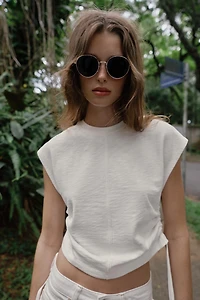 T-SHIRT RUSTIQUE FRONCÉ