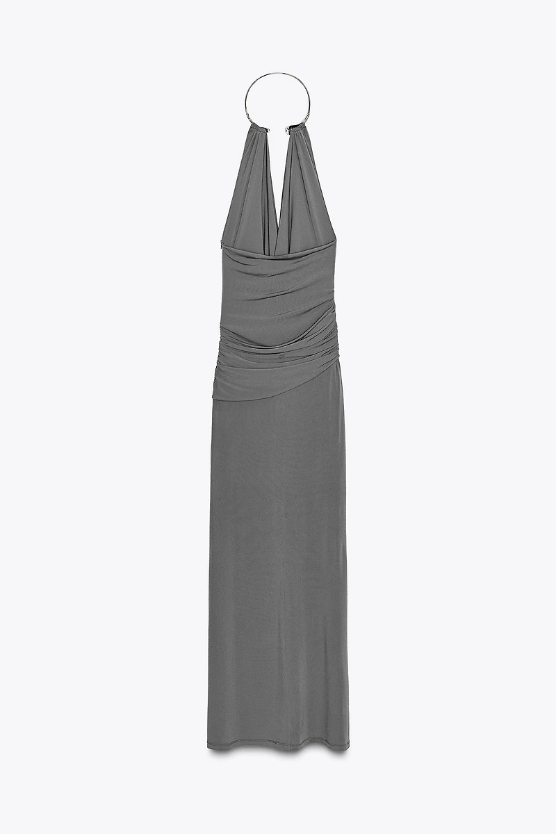 ROBE LONGUE COLLIER BIJOU