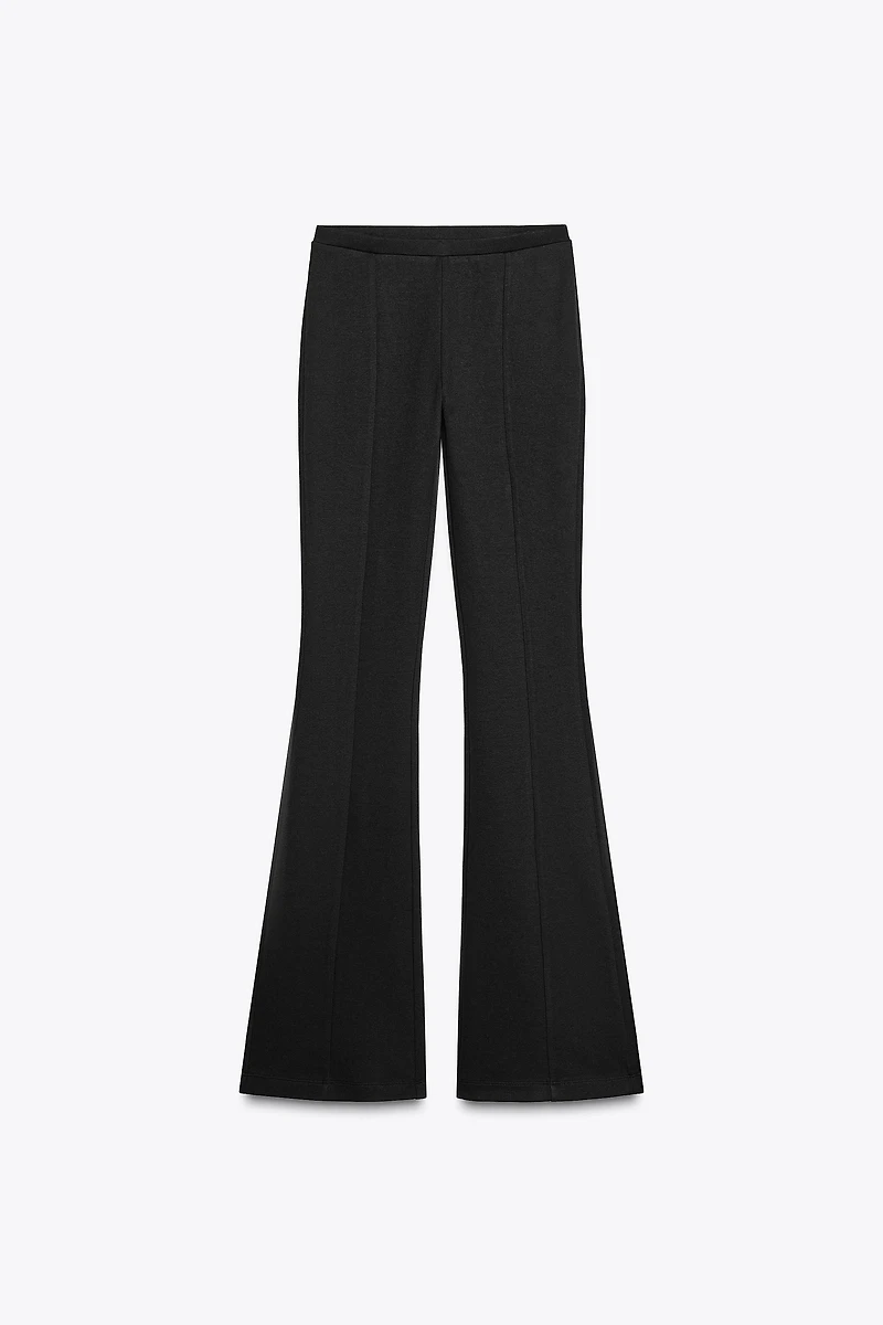 INTERLOCK FLARE PANTS