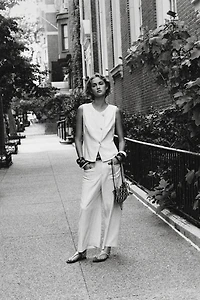 LINEN BELTED CULOTTES