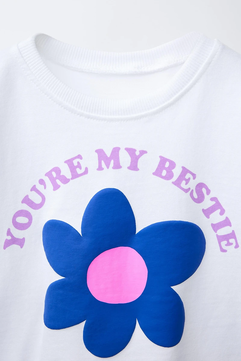 T-SHIRT IMPRIMÉ EN RELIEF