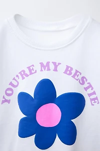 T-SHIRT IMPRIMÉ EN RELIEF