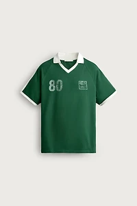 RETRO SOCCER CONTRAST POLO