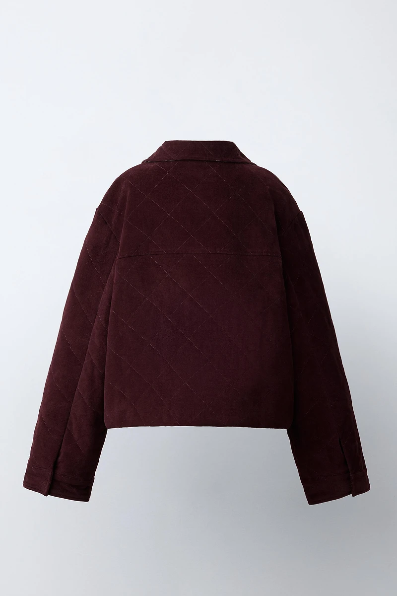 VELVET PETER PAN COLLAR JACKET