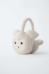SHEEP FAUX SHEARLING EAR MUFFS