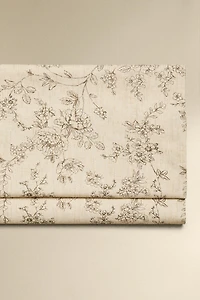 DRAP DE DESSUS IMPRIMÉ FLEURI