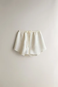 LINEN SHORTS