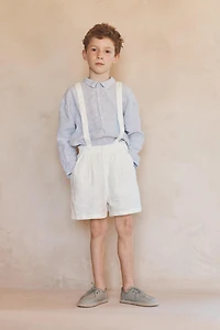YEARS / LIMITED EDITION 100% LINEN STRIPED SHIRT