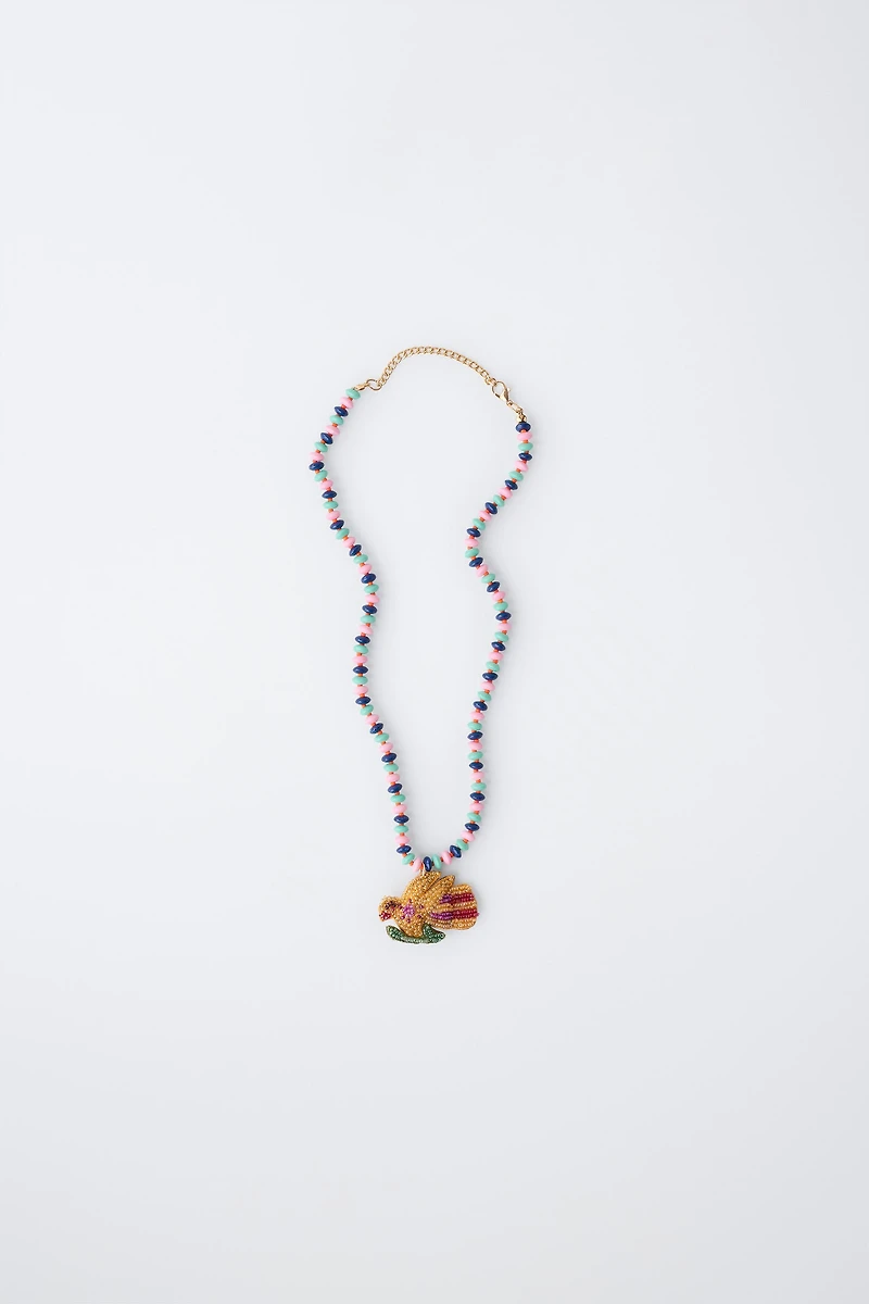 SISSEL EDELBO X ZARA KIDS BEADED NECKLACE