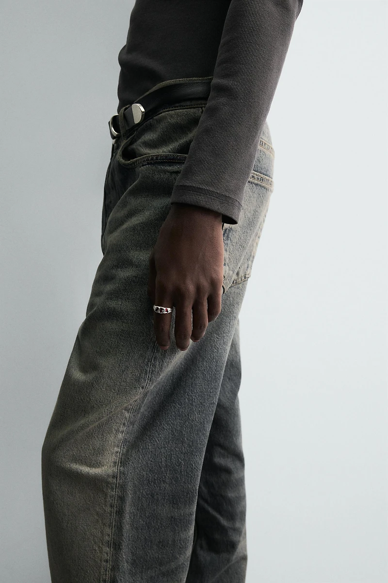 BAGUE FANTAISIE CONTRASTÉE