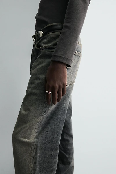 BAGUE FANTAISIE CONTRASTÉE