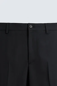 HERRINGBONE SUIT PANTS