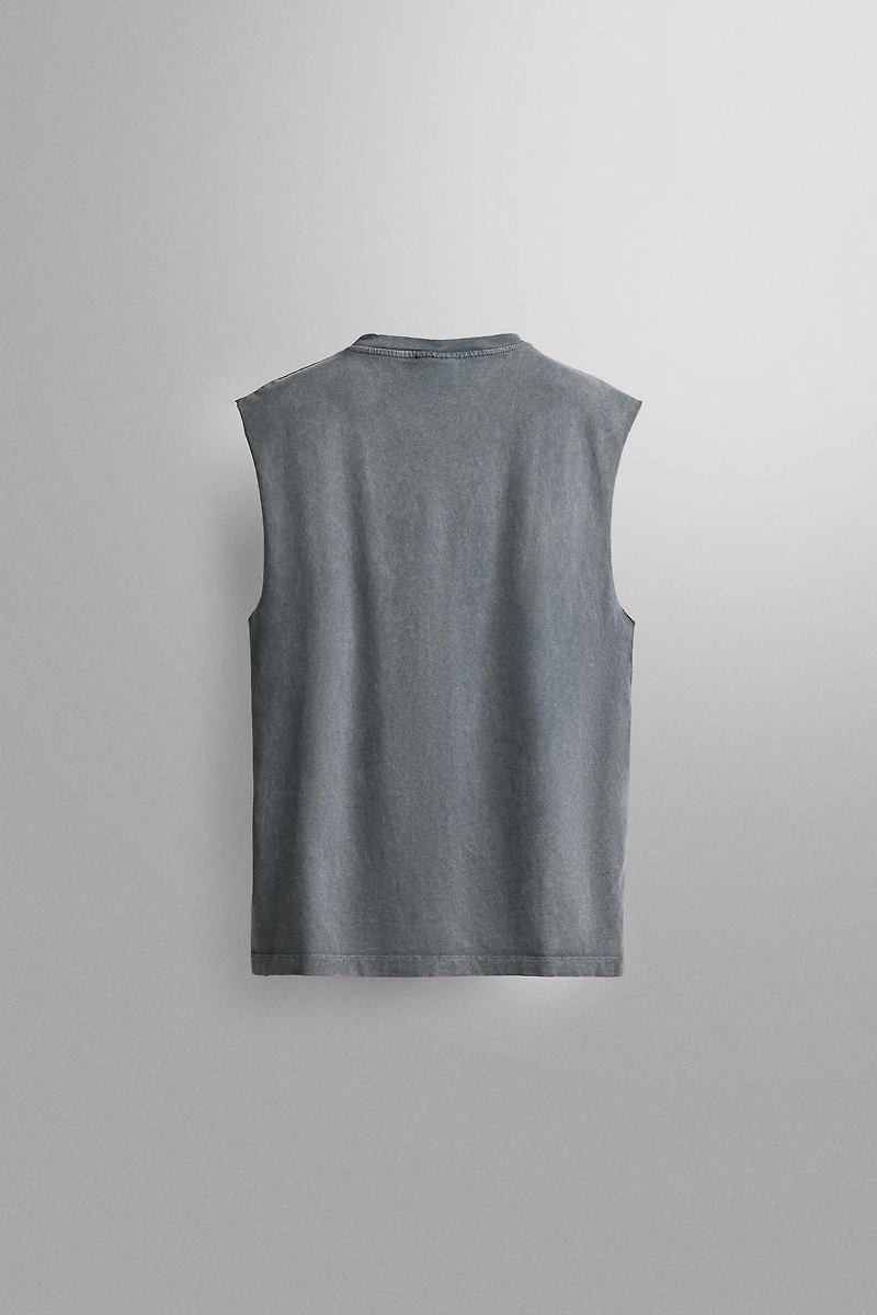 COTTON RUNNING TANK TOP