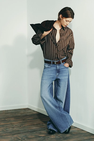 JEAN OVERSIZE TRF TAILLE MOYENNE