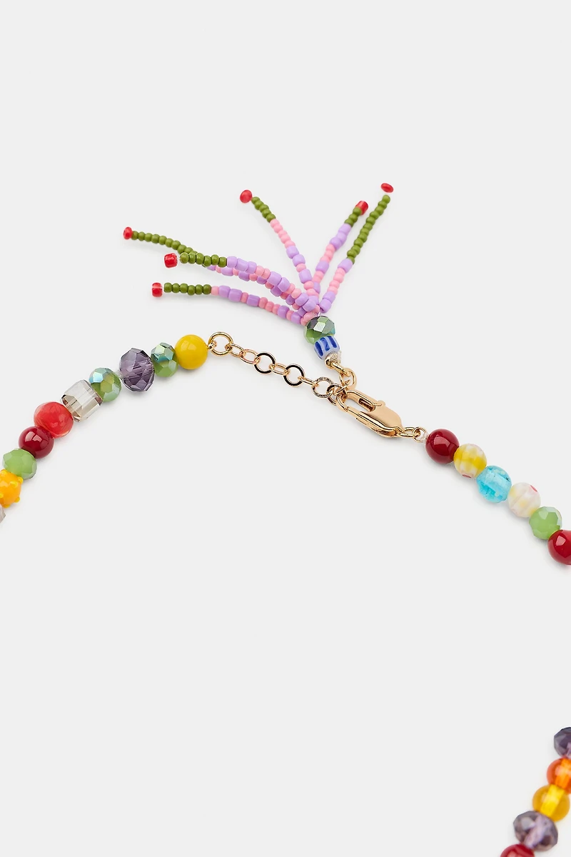COLLIER BOULES BIMATIÈRE