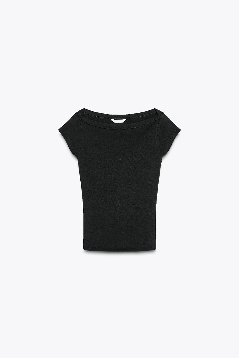 BOATNECK T-SHIRT