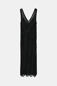 BEADED MIDI DRESS ZW COLLECTION