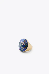 3-PACK OF FLOWER AND BIRD RINGS