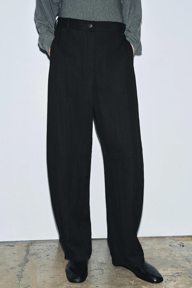 ZW COLLECTION FLOWY BALLOON PANTS