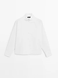 Chemisier en popeline 100 % coton