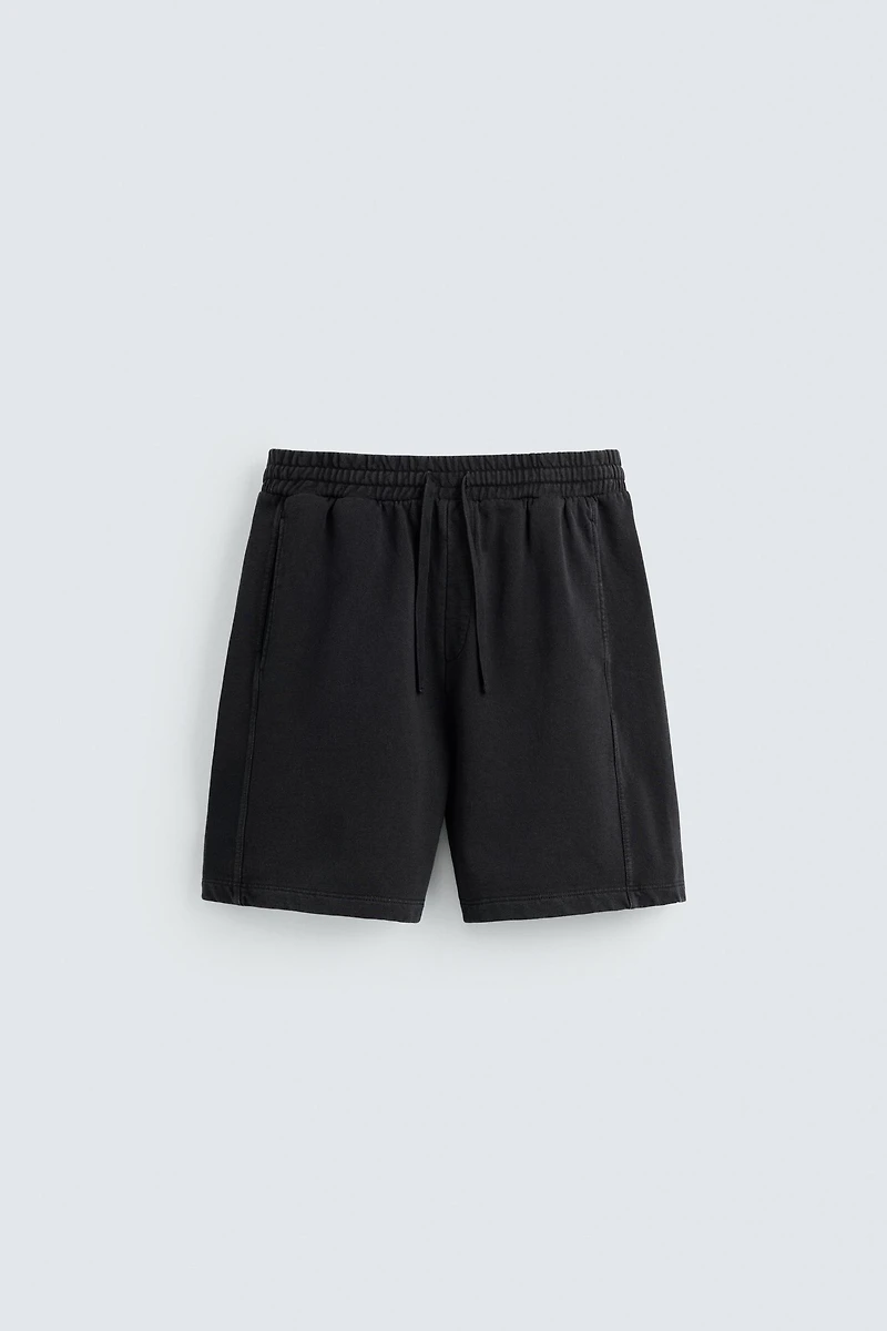 WASHED JOGGER SHORTS