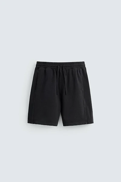 WASHED JOGGER SHORTS