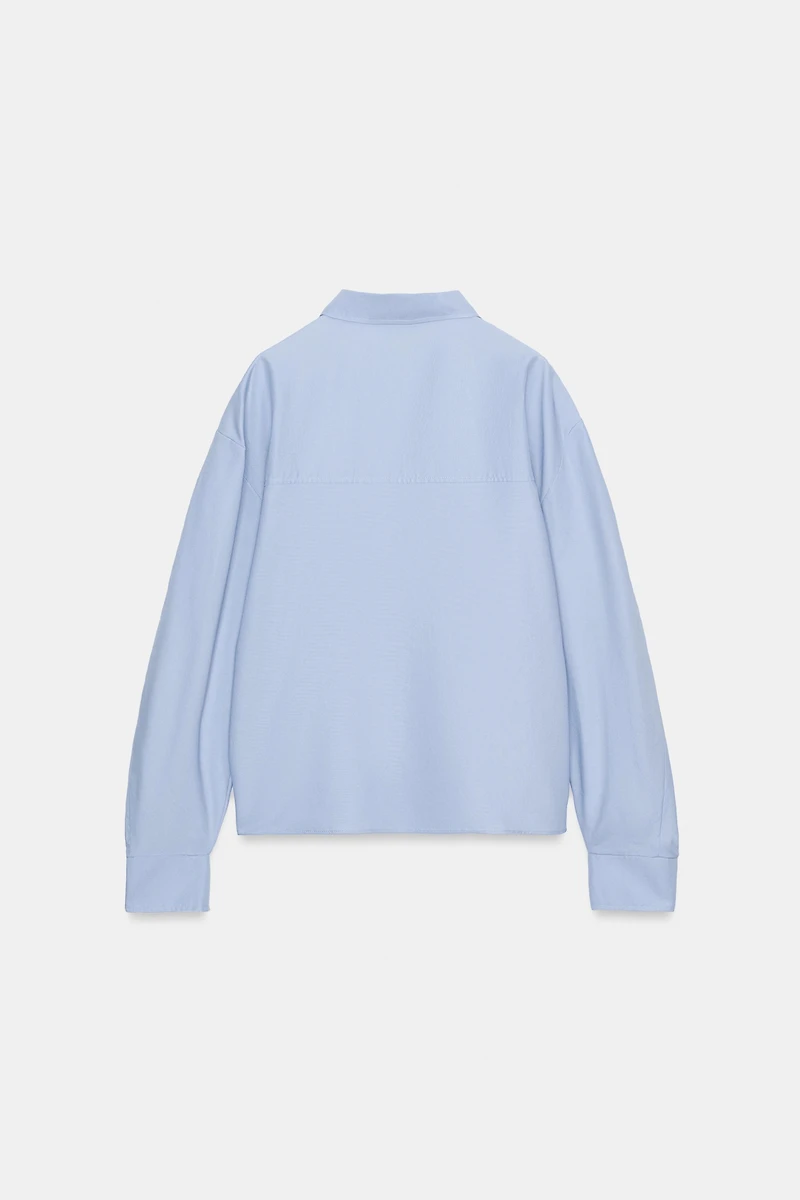 ASYMMETRIC OXFORD SHIRT